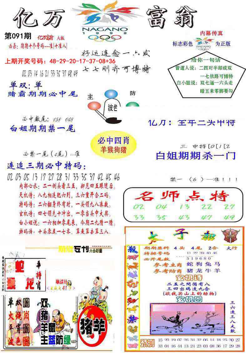 091期亿万富翁A[图]